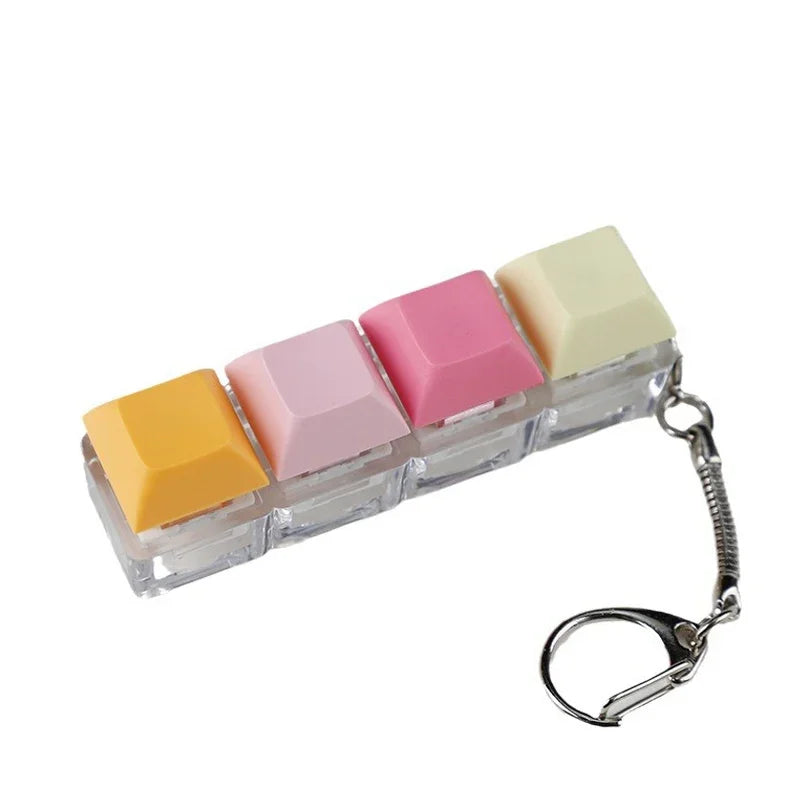 Keyboard Keychain Fidget Toy