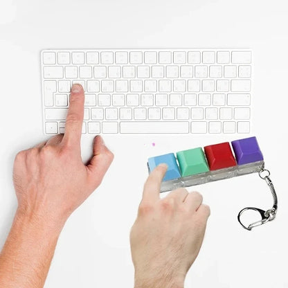 Keyboard Keychain Fidget Toy